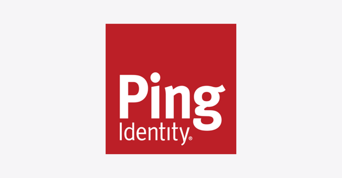 Ping logo on white-grey